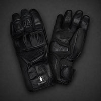 Black Full Finger Padded