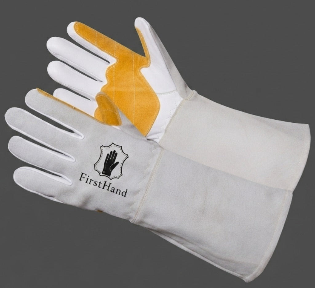 White Yellow Gauntlet